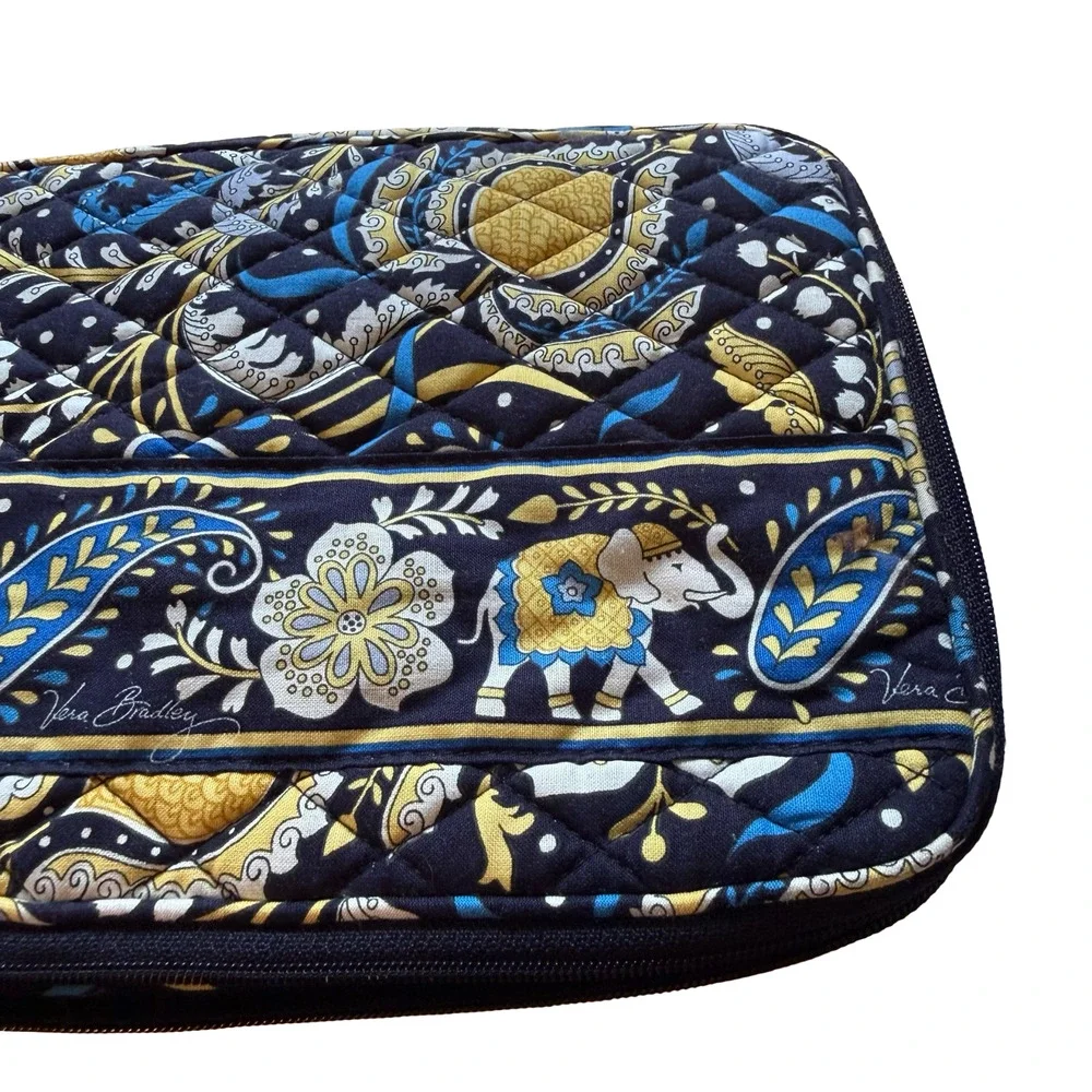 Vera Bradley Ellie Blue Quilted 10